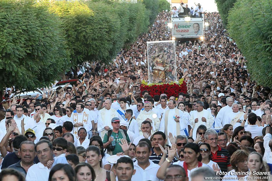 Festa de Sant”Ana de Caicó será encerrada hoje com procissão pelas ...