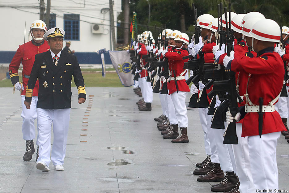 Cerimônia alusiva ao 157º Aniversário da Batalha Naval do Riachuelo na Base Naval de Natal
