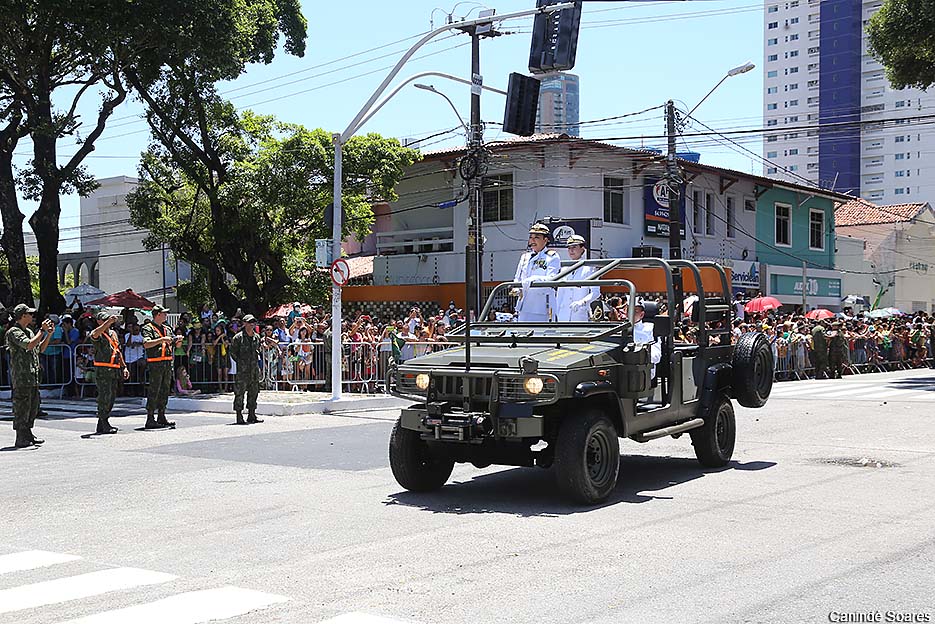 Marinha do Brasil coordena a realização do Desfile Cívico Militar, em comemoração à Semana da Pátria