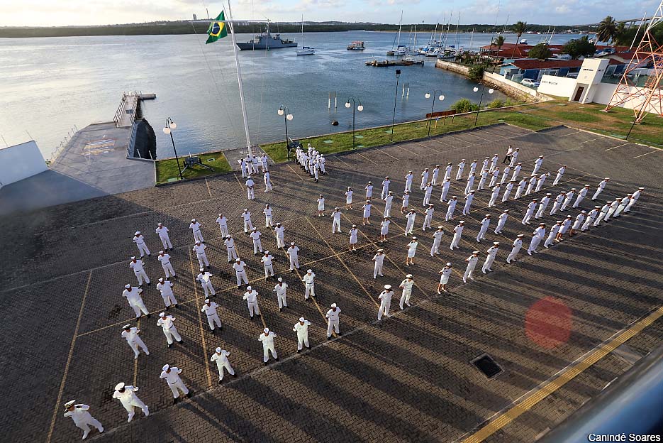 Cerimonia em comemoração ao 80º aniversário do Comando do 3º Distrito Naval