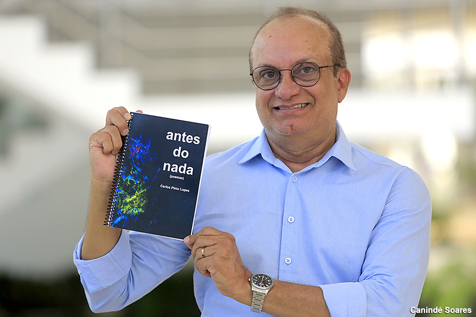 Carlos Pinto faz lançamento neste dia 10, quarta-feira na UNI-RN seu livro “Antes do Nada”