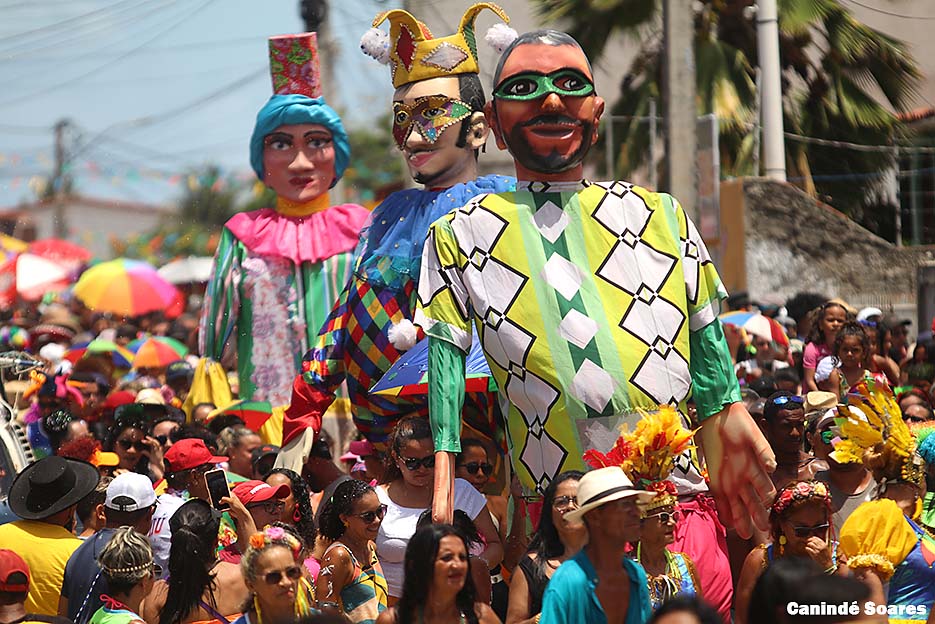 Baiacu encerra o carnaval da Redinha nesta quarta-feira de cinzas