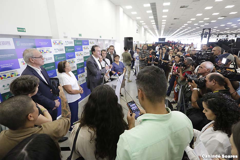 Governo Federal lança em Natal novos programas de incentivo a estudantes da rede pública