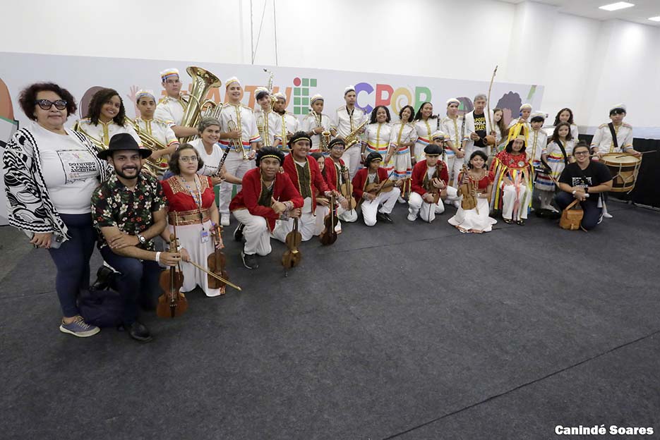 Orquestrim do projeto Conexão Felipe Camarão se apresenta em evento do Ministério da Educação em Natal