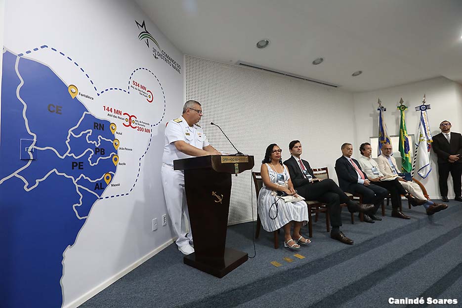 PEM Nordeste teve lançamento oficial na sede do 3º Distrito Naval nesta segunda-feira, 26