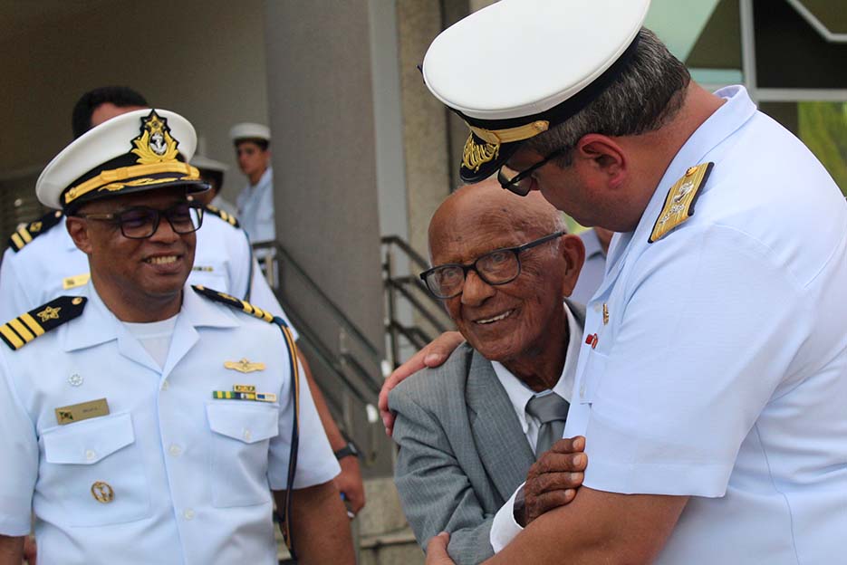 A comemoração do Dia da Vitória, no Comando do 3º Distrito Naval, foi marcada pela emoção