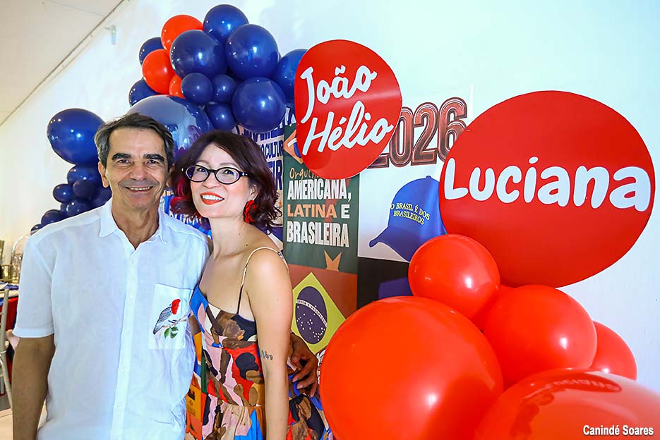 Parabéns João Hélio e Luciana, feliz aniversário!