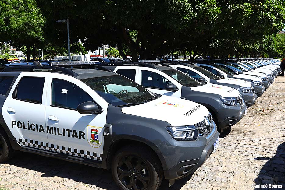 Governo entrega 44 viaturas blindadas para reforço da segurança no RN
