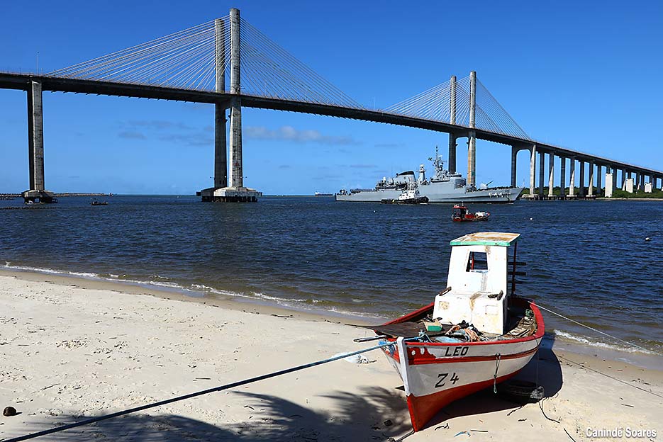 Fragata “Independência”, da Marinha do Brasil, abre visitação gratuita ao público no Porto de Natal