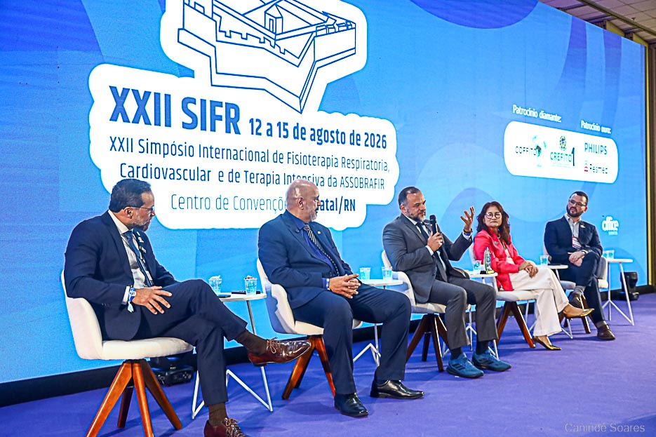 Primeiro dia do XXII Simpósio Internacional de Fisioterapia Respiratória, Cardiovascular e de Terapia Intensiva da ASSOBRAFIR